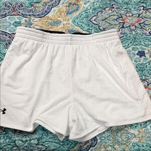 Under Armour Women's Athletic White Shorts